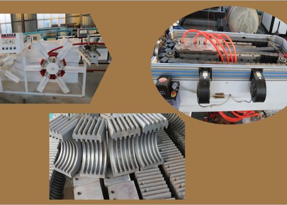 Ligne ondulée d'extrusion de tuyau de double mur de PVC 800mm de pp