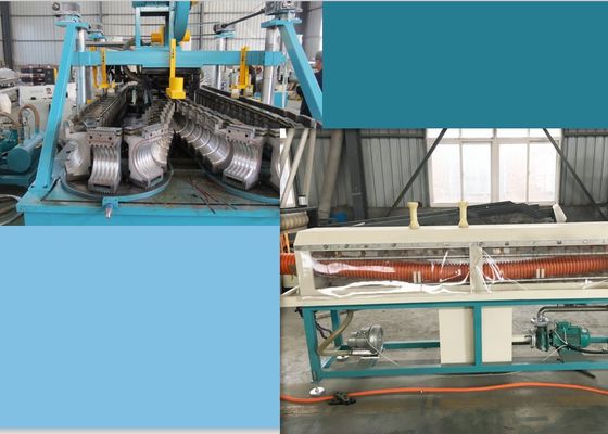 Machine flexible verticale de tuyau du drain de vibration 40kg/H 159mm