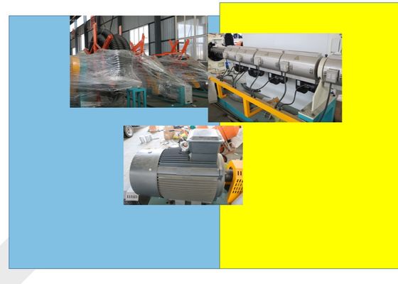 machines en plastique flexibles de tuyau de 39mm