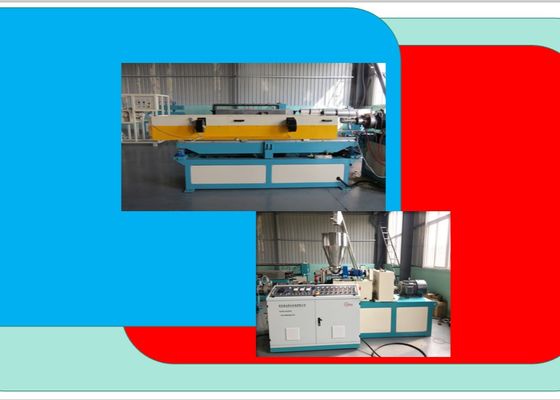 chaîne de production d'extrusion de double tuyau de 75mm pp