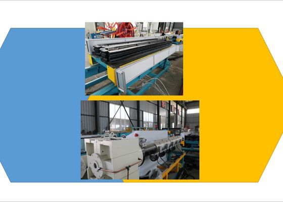 Le LDPE mettent en parallèle la ligne simple d'extrusion de boudineuse à vis de 18,5 kilowatts faisant la machine