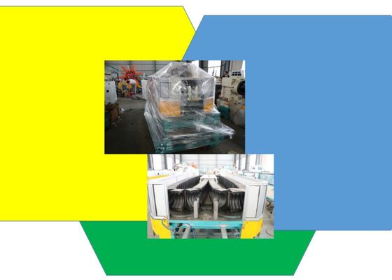 Machine jumelle de boudineuse à vis de tuyau en plastique de PVC de prix concurrentiel