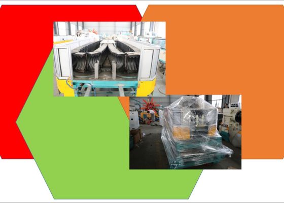 Ligne en plastique jumelle machine en plastique d'extrusion de tuyau de boudineuse à vis d'extrusion d'extrudeuse