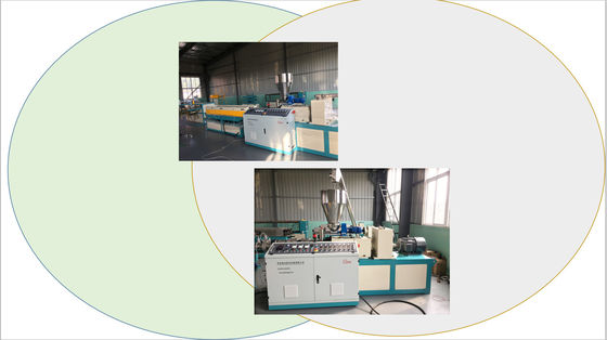 Ligne d'extrusion de double tuyau du HDPE 550mm