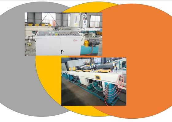 Ligne d'extrusion de double tuyau de PVC 630mm