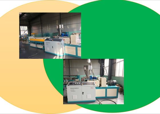 Ligne d'extrusion de double tuyau de PVC 350mm