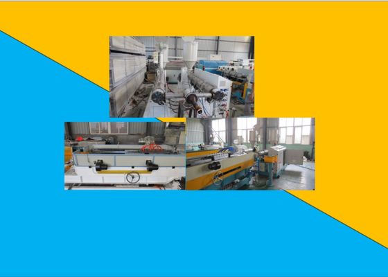 Le PVC sifflent la ligne ondulée à mur unique d'extrusion de tuyau de 160mm