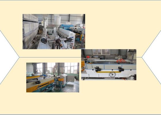 ligne en plastique d'extrusion du tuyau 120kgh