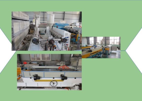 Ligne en plastique d'extrusion de tuyau d'UPVC 59mm CPVC