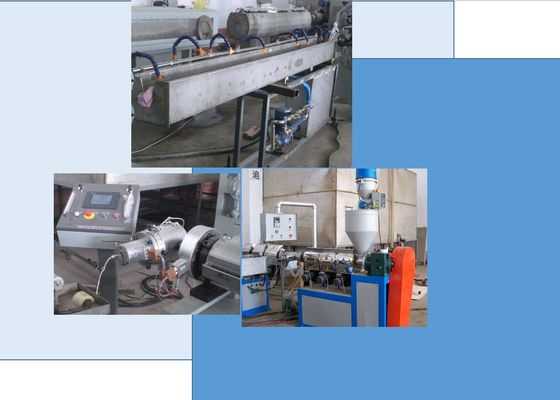 Machine flexible renforcée de tuyau de machine d'extrudeuse de tuyau de fil d'acier de HDPE de pp