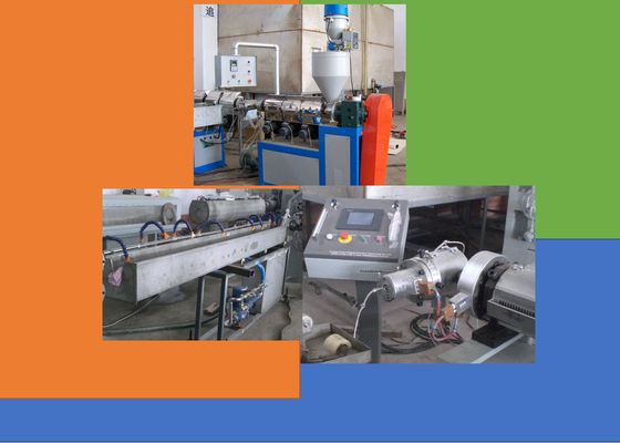 tuyau flexible renforcé simple de tuyau du fil d'acier 650kg/h machine-machine