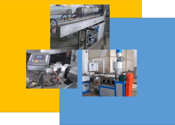 tuyau flexible renforcé simple de tuyau du fil d'acier 650kg/h machine-machine