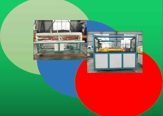 le mur de double de PE de 65kw 150kg/H a ridé la ligne d'extrusion de tuyau