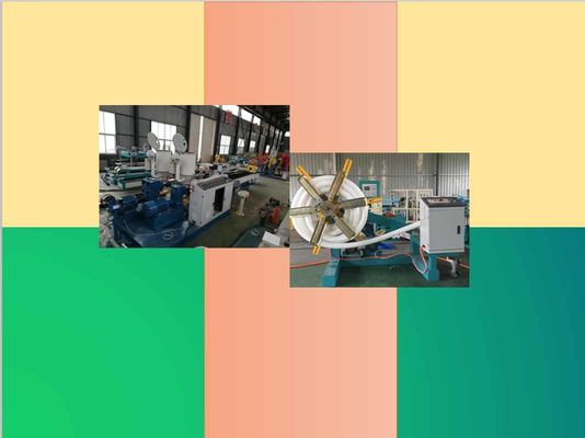 Double ligne d'extrusion de tuyau de PVC de la vis 30kg/H 110mm