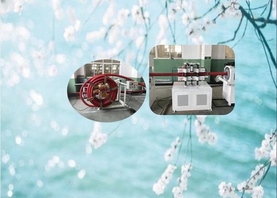 Double chaîne de production en plastique du tuyau 50kg/H de la vis 160mm