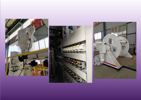 Ligne en plastique d'extrusion de feuille de la vis 450g/H de HDPE de PVC jumeau faisant la machine