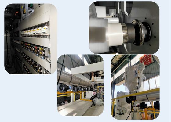 Pp CHOIENT deux couches de feuille de la ligne en plastique 350-450g/H d'extrusion