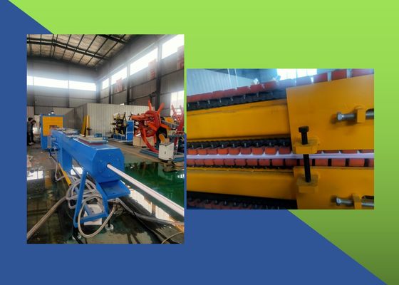 Ligne simple d'extrusion de tuyau de plastique polyéthylène de vis de PPR