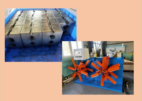 PVC 40r/Min a ridé la ligne 18.5kw d'extrusion de tuyau
