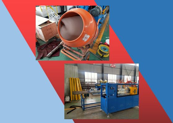 chaîne de production en plastique de tuyau de HDPE du calibre PPR de 5000mm