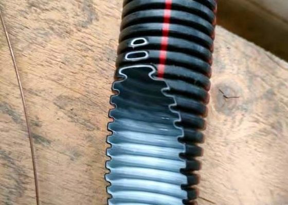 Ligne ondulée à mur unique diamètre d'extrusion de tuyau de HDPE de 20mm/machine de fabrication