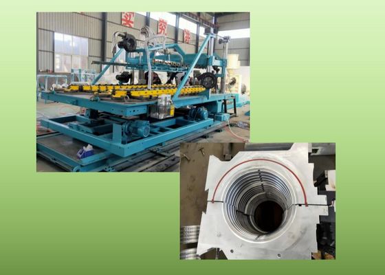 Machine d'extrudeuse de tuyau d'eaux d'égout de mur de double de HDPE pour la tuyauterie