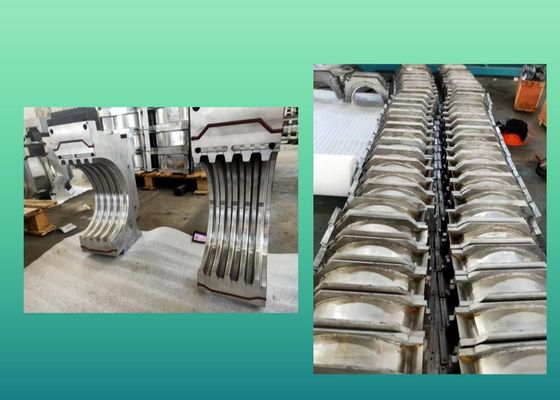 Machine d'extrudeuse de tuyau d'eaux d'égout de mur de double de HDPE pour la tuyauterie