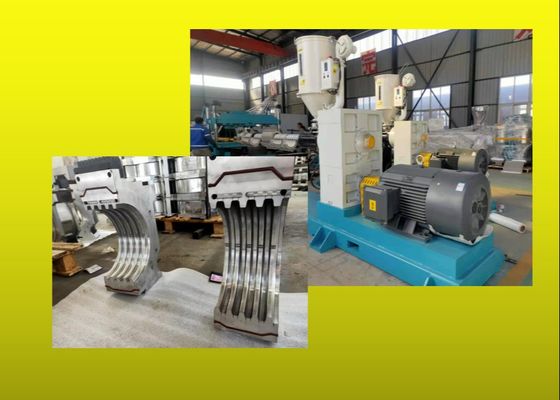 PVC DN300 a ridé la ligne d'extrusion de tuyau pour l'aquiculture