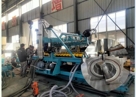 extrudeuse ondulée de tuyau de mur de double de PE de PVC de 200mm