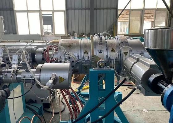 Machine linéale d'extrusion de tuyau de HDPE de PLC 15m/Min 250kg/H