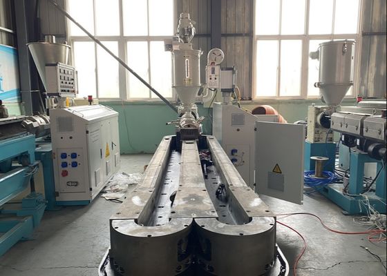 ligne ondulée à mur unique anti abrasion d'extrusion de tuyau de HDPE de 35mm