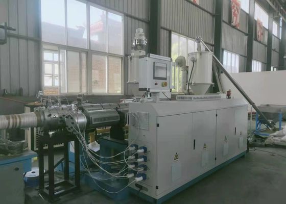 Machine ondulée à mur unique 10m/minute d'extrusion de tuyau de PE de HDPE en plastique