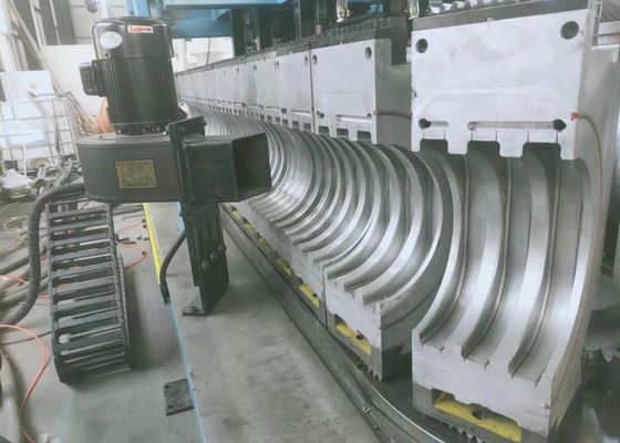 Ligne ondulée en plastique 30KW d'extrusion de tuyau de PA de PVC EVA de PE de pp