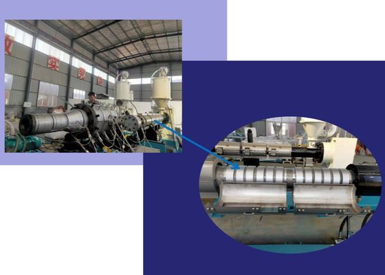 Le mur de double de HDPE ridé sifflent la chaîne de production ID200mm ID600 millimètre