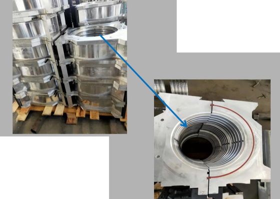 Le mur de double de HDPE ridé sifflent la chaîne de production ID200mm ID600 millimètre