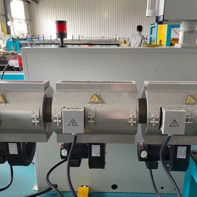 16-32mm PP|PE|Contrôle ondulé à mur unique en plastique de PLC d'extrudeuse de tuyau de PA