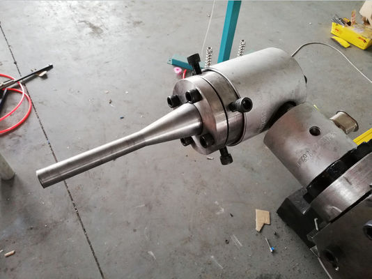 Le PE pp de PVC en plastique a ridé la chaîne de production d'extrusion de tuyau la vis simple 40kg/H