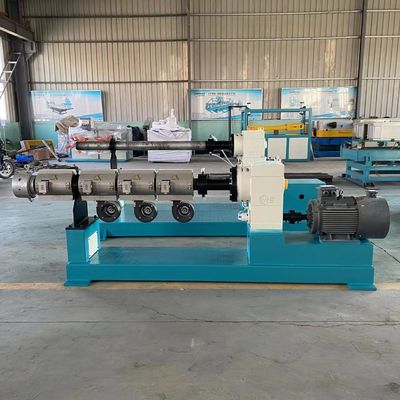 machine simple de boudineuse à vis 80-150kg/H pour le tuyau ondulé à mur unique de PE du HDPE pp