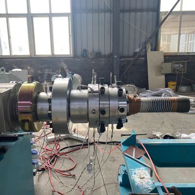 Double machine jumelle conique de boudineuse à vis automatique pour le tuyau de tube de tuyau de PVC